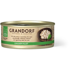 Вологий корм для котів Grandorf CHICKEN FILLET куряча грудка, 70 г