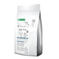 Сухой беззерновой корм Nature's Protection (Нейчер Протекшн) Superior Care White Dogs Grain Free White Fish Adult Small Breeds для взрослых собак малых (мини) пород с белым окрасом шерсти и белой рыбой, 17 кг