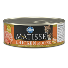 Вологий корм ( Фарміна ) Farmina Matisse Cat Mousse Chicken для дорослих котів з куркою 85 г 