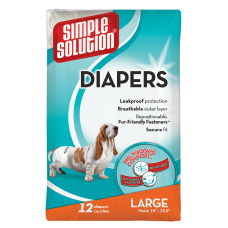 Підгузники для собак і котів SS Disposable Diapers великий розмір 12 шт