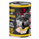 Вологий корм Alpha Spirit Rabbit with Banana з кроликом та бананом для дорослих собак усіх порід, 400 г