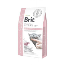 Сухий беззерновий корм Brit Grain Free VetDiet Cat Hypoallergenic - для котів, з харчовою алергією та непереносимістю, з лососем та горохом 2 кг