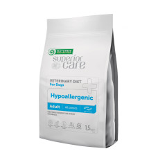 Сухий беззерновий гіпоалергенний корм Nature's Protection (Нейчер Протекшн) Superior Care Veterinary Diet Hypoallergenic Insect Adult All Breeds для дорослих собак усіх порід з протеїном комах, 1,5 кг