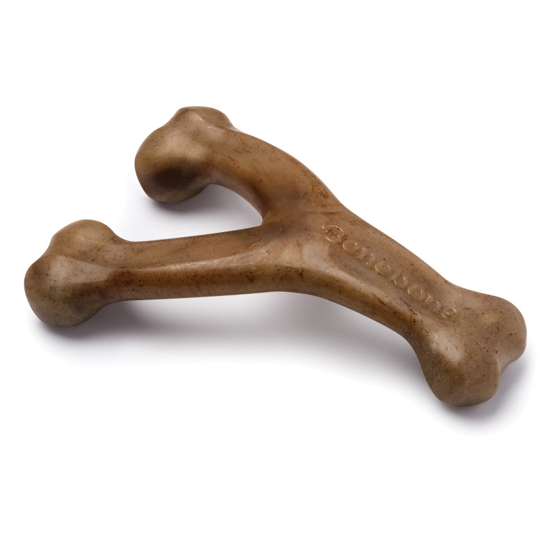 Іграшка для гризіння Benebone Wishbone Bacon «Важіль» зі смаком бекону для собак, розмір MEDIUM, до 27 кг