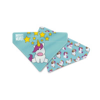Бандана для собак на ошейник Max & Molly Bandana Unicorn с принтом Единорог, L