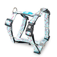 Шлейка для собак Max & Molly H-Harness Unicorn с принтом Единорог, M