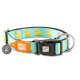 Нашийник для собак Max & Molly Smart ID Collar Ducklings з принтом Каченята, M
