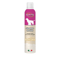 Шампунь-мус для собак та кішок для делікатного очищення Inodorina Shampoo Mousse Delicato 300 мл