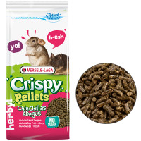 Versele-Laga Crispy Pellets Chinchillas & Degus КРИСПІ ШИНШИЛА ДЕГУ беззерновий корм для шиншил і дегу