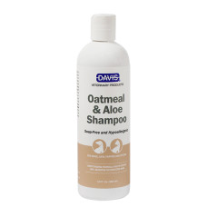 Гіпоалергенний шампунь Davis Oatmeal and Aloe Shampoo для собак і котів 355 мл