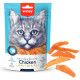 Ласощі для котів Wanpy Soft Chicken Jerky Strips м’які смужки в’яленої курки 70 г