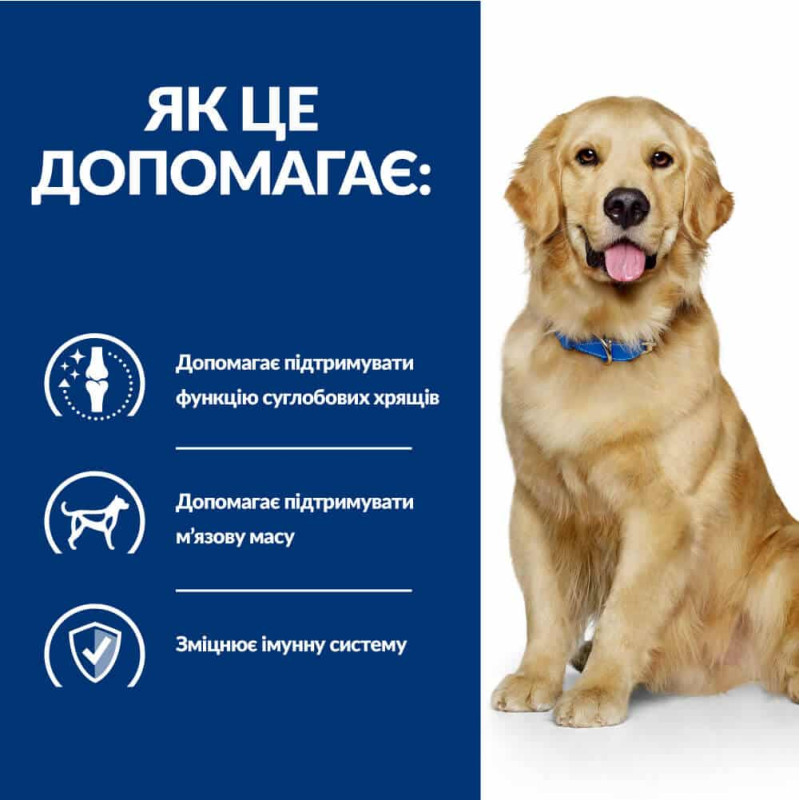 Сухий корм Hill's Prescription Diet j/d для собак з куркою, підтримка суглобів, 12 кг