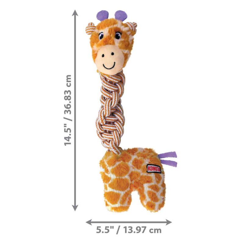 Іграшка для собак KONG Knots Twists (скручені вузли), асорті, розмір S/M