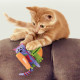 Игрушка для кошек KONG Pull-A-Partz Purrito (Скрутка Муррито)