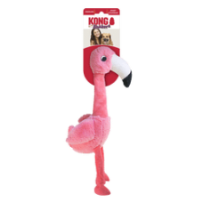 Іграшка для собак KONG Shakers Honkers Flamingo (фламінго з пискавкою), розмір S