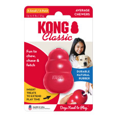 Іграшка для собак KONG Classic (для наповнення ласощами), розмір XS