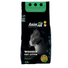Наповнювач AnimAll деревний 2,8 кг з ароматом м'яти