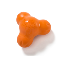 Інтерактивна іграшка для собак West Paw Tux Small Tangerine для ласощів 10 см