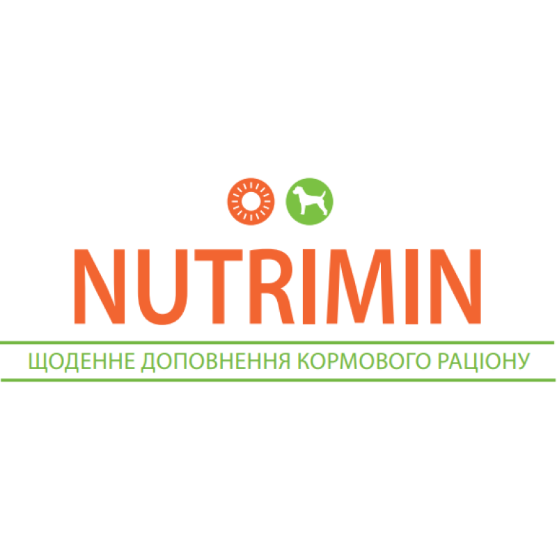 Вітамінно-мінеральна добавка для собак Canvit Nutrimin для здорового розвитку та міцних кісток 230 г