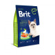 Сухий корм Brit Premium Cat by Nature Sterilized Salmon - для стерилізованих котів, з лососем 8 кг