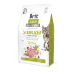 Сухой беззерновой корм Brit Care Cat Grain Free by Nutrition Sterilized Immunity Support - для стерилизованных котов, со свининой 2 кг