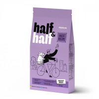 Сухий корм Half&Half (яловичина) для дорослих собак середніх порід, 12 кг