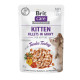 Вологий корм Brit Care Fillets in Gravy Kitten для кошенят, філе в соусі з індичкою 85 г