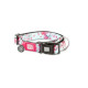 Нашийник для собак Max & Molly Smart ID Collar Cherry Bloom з принтом Вишневе цвітіння, S