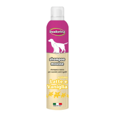 Шампунь-мус з екстрактом ванілі та молока Inodorina Shampoo Mousse Lat Van, 300 мл