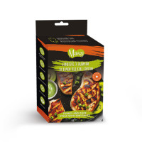Ласощі для собак від 3-х місяців Mavsy Refined jerky TURKEY AND DUCK STEAK WITH KIWI SAUCE біфштекс з індички та качки під ківі соусом, 100 г
