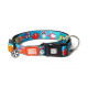 Нашийник для собак Max & Molly Smart ID Collar Little Monsters з принтом Маленькі монстри, L