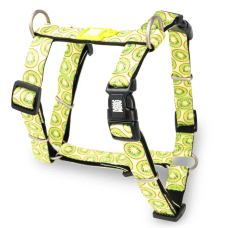Шлейка для собак Max & Molly H-Harness Kiwi з принтом Ківі, XS