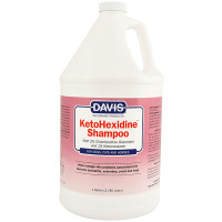 Шампунь Davis KetoHexidine Shampoo з 2% хлоргексидином і 1% кетоконазолом для собак і котів із захворюваннями шкіри 3.8 л
