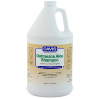 Гіпоалергенний шампунь Davis Oatmeal and Aloe Shampoo для собак і котів 3.8 л
