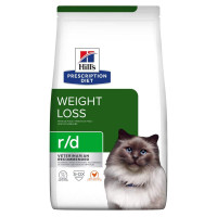 Сухой корм Hill's PRESCRIPTION DIET r/d с курицей для кошек для снижения веса, 3 кг