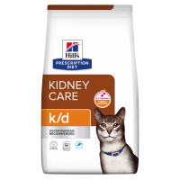 Сухой корм Hill's PRESCRIPTION DIET k/d с ActivBiome+ Kidney Defense с тунцом для кошек для поддержки функции почек, 3 кг
