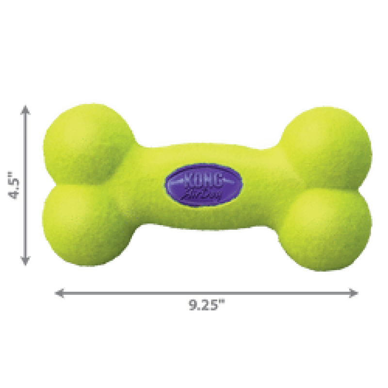 Іграшка для собак KONG AirDog Squeaker Bone (кістка з пискавкою), розмір, L