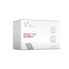 Засіб для підтримки функції нирок у котів Vet Expert RenalVet Ultra Twist Off (карбонат лантану) 60 капсул