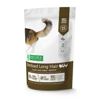 Сухий корм Nature's Protection (Нейчер Протекшн) Sterilised Long Hair для дорослих довгошерстих стерилізованих котів, 400 г
