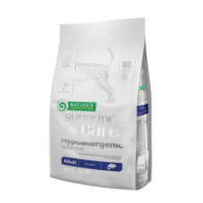 Сухий гіпоалергенний беззерновий корм Nature's Protection (Нейчер Протекшн) Superior Care Hypoallergenic Grain Free Adult All Breeds для дорослих собак усіх порід з лососем, 1,5 кг