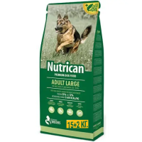 Сухой корм Nutrican Adult Large с мясом для взрослых собак крупных пород, 15 кг