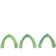 Іграшка для собак West Paw Snorkl Large Emerald смарагдова 21 см