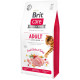 Сухий беззерновий корм Brit Care Cat Grain Free Adult Activity Support - для котів, які живуть на вулиці, з індичкою та куркою 7 кг