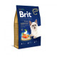 Сухий корм Brit Premium Cat by Nature Adult Salmon - для котів, з лососем 8 кг