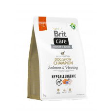 Сухий корм Brit Care Dog Hypoallergenic Champion (лосось та оселедець) для виставкових собак, 3 кг