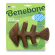 Іграшка для гризіння Benebone Fishbone Salmon «Рибна кістка» зі смаком лосося для собак, розмір MEDIUM, до 27 кг
