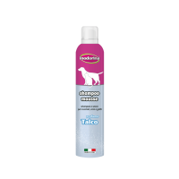 Шампунь-мус для собак та кішок усіх порід з тальком Inodorina Shampoo Mousse Talco 300 мл