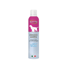 Шампунь-мус для собак та кішок усіх порід з тальком Inodorina Shampoo Mousse Talco 300 мл