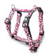 Шлейка для собак Max & Molly H-Harness Leopard Pink з леопардовим принтом, M