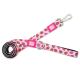Поводок короткий для собак Max & Molly Short Leash Strawberry Dream с принтом Клубничная мечта, XS